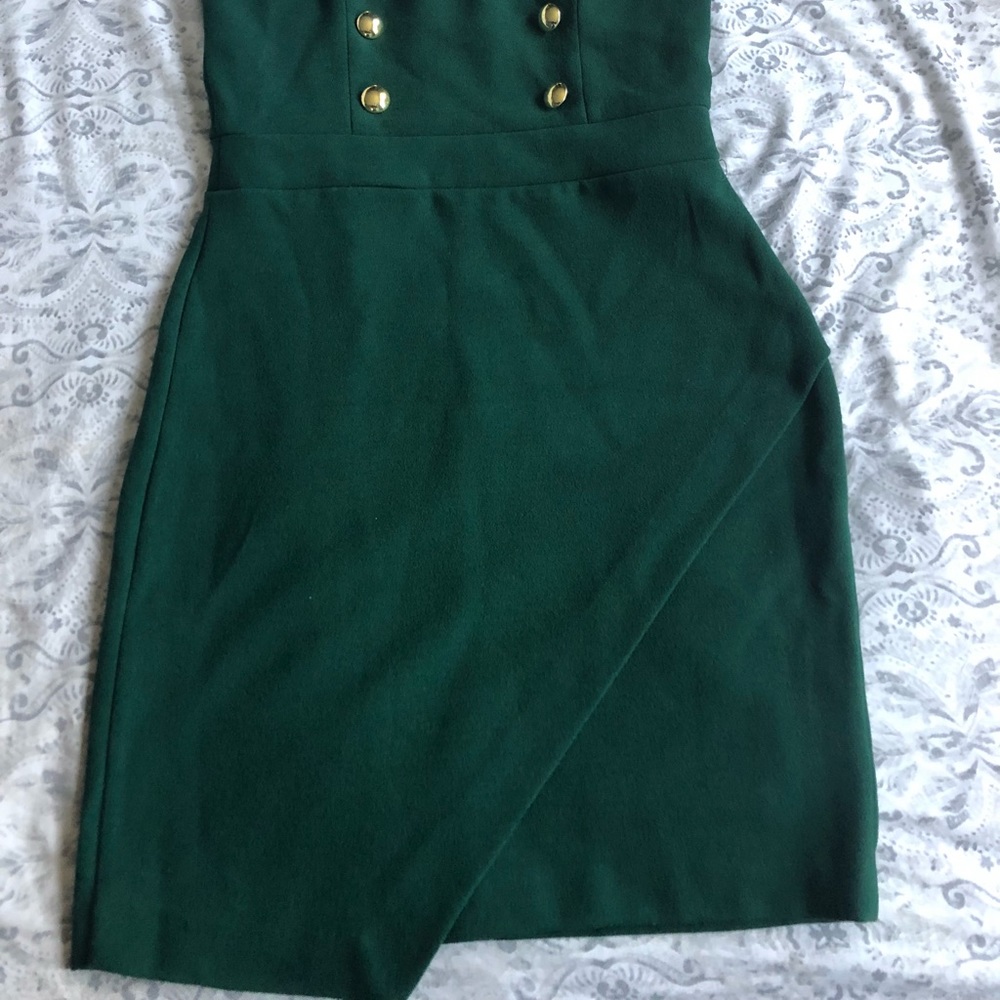 Xoxo Green Dress - Picture 4 of 6